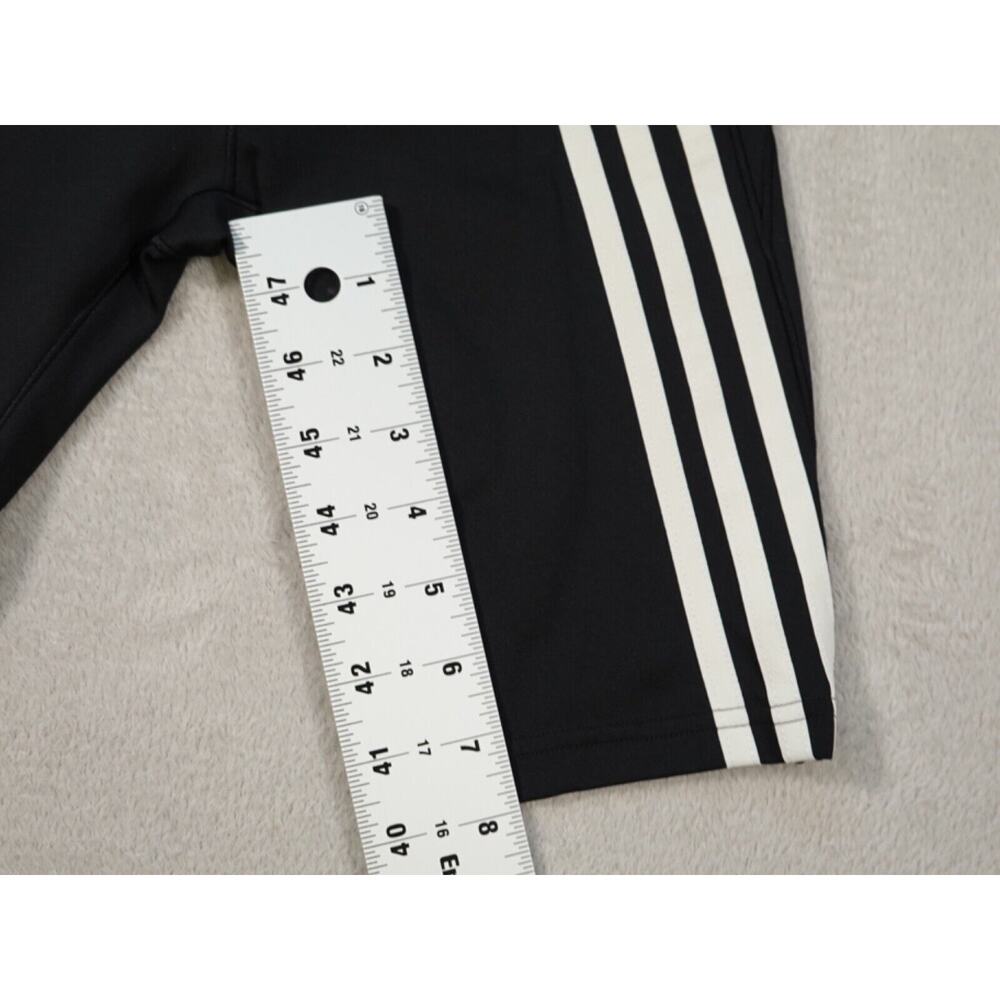 Adidas Womens Black Heat Rudy Peloton Biker Cycling Logo Shorts Size XS - Picture 6 of 10